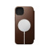 Nomad Book Cover Modern Leather Folio iPhone 15 Plus Braun Nomad Book Cover Modern Leather Folio iPhone 15 Plus Braun