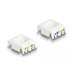 Delock Keystone-Modul RJ45 zu LSA Cat.6A STP Delock Keystone-Modul RJ45 zu LSA Cat.6A STP