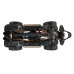 Amewi Scale Crawler AMXRock CT10 Crosstrail Rot, ARTR, 1:10
