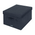 Leitz Faltbox Fabric Dunkelgrau, 2er Pack Leitz Faltbox Fabric Dunkelgrau, 2er Pack