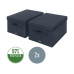 Leitz Faltbox Fabric Dunkelgrau, 2er Pack Leitz Faltbox Fabric Dunkelgrau, 2er Pack