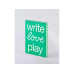 Nuuna Notizbuch GRAPHIC L WRITE LOVE PLAY