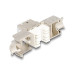 Delock Keystone-Modul RJ45 zu LSA Cat.6A Weiss, 10 Stück