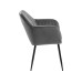 AC Design Stuhl Emilia Dunkelgrau