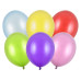 Partydeco Luftballon Uni Strong Metallic 10 Stück, Mehrfarbig, Ø 30 cm