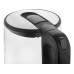 GOURMETmaxx Wasserkocher 1.7 l, Silber/Transparent