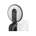 GOURMETmaxx Wasserkocher 1.7 l, Silber/Transparent