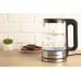GOURMETmaxx Wasserkocher 1.7 l, Silber/Transparent