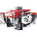Wallxpert Bild Woman 5-teilig, 92 x 56 cm Wallxpert Bild Woman 5-teilig, 92 x 56 cm