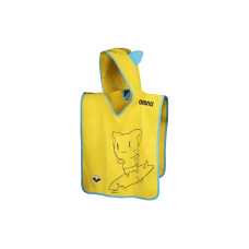 Arena Strandtuch Kids Friends Poncho Yellow, S