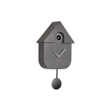 KARLSSON Wanduhr Modern Cuckoo Metallic Dark grey KARLSSON Wanduhr Modern Cuckoo Metallic Dark grey