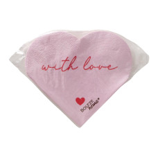 Boltze Papierservietten Love Spezialgrösse, 12 Stück