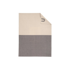 Cawö Geschirrtuch Cuisine Duo Basalt/Leinen