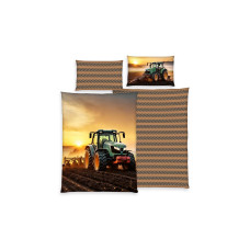 Herding Kinderbettwäsche Traktor 160 x 210 cm + 65 x 100 cm Herding Kinderbettwäsche Traktor 160 x 210 cm + 65 x 100 cm