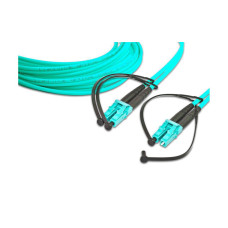 Lightwin LWL-Patchkabel Multimode LC – LC, OM3, Duplex, 0.5 m