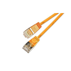SLIM Slimpatchkabel RJ-45 - RJ-45, Cat 6, U/FTP, 20 m, Orange SLIM Slimpatchkabel RJ-45 - RJ-45, Cat 6, U/FTP, 20 m, Orange