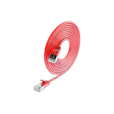 SLIM Slimpatchkabel RJ-45 - RJ-45, Cat 6, U/FTP, 5 m, Rot SLIM Slimpatchkabel RJ-45 - RJ-45, Cat 6, U/FTP, 5 m, Rot