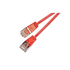 SLIM Slimpatchkabel RJ-45 - RJ-45, Cat 6, U/FTP, 20 m, Rot SLIM Slimpatchkabel RJ-45 - RJ-45, Cat 6, U/FTP, 20 m, Rot
