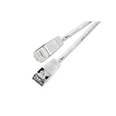 SLIM Slimpatchkabel RJ-45 - RJ-45, Cat 6, U/FTP, 5 m, Weiss SLIM Slimpatchkabel RJ-45 - RJ-45, Cat 6, U/FTP, 5 m, Weiss