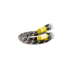 SLIM Slimpatchkabel RJ-45 - RJ-45, Cat 6, STP, 0.5 m, Gelb SLIM Slimpatchkabel RJ-45 - RJ-45, Cat 6, STP, 0.5 m, Gelb