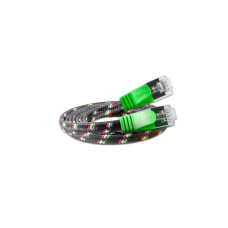 SLIM Slimpatchkabel RJ-45 - RJ-45, Cat 6, STP, 0.5 m, Grün SLIM Slimpatchkabel RJ-45 - RJ-45, Cat 6, STP, 0.5 m, Grün