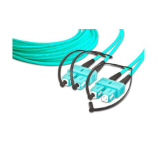 Lightwin LWL-Patchkabel Multimode SC – SC, OM3, Duplex, 1 m