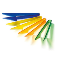 Stöckli Raclette-Zangenspachtel & Grillzange, 4 Stück, Mehrfarbig