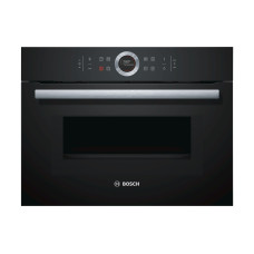 Bosch Einbaubackofen mit Mikrowelle CMG633BB1 Schwarz