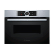Bosch Einbaubackofen mit Mikrowelle CMG633BS1 Edelstahl/Schwarz