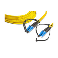 Lightwin LWL-Patchkabel Singlemode LC – LC, OS2, Duplex, 0.5 m
