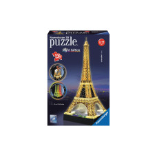 Ravensburger 3D Puzzle Eiffelturm bei Nacht