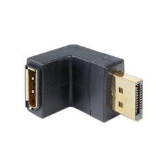 Delock Winkeladapter DP, 90° gewinkelt unten Delock Winkeladapter DP, 90° gewinkelt unten