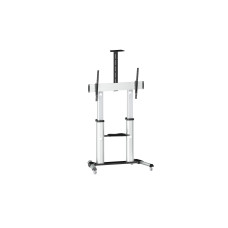 PureMounts TV-Trolley PDS-0011C Schwarz/Silber
