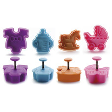 Ibili Guetzli-Ausstecher-Set Baby 4 Stück, Baby Ibili Guetzli-Ausstecher-Set Baby 4 Stück, Baby