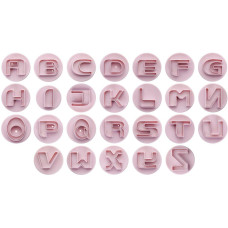 Ibili Guetzli-Ausstecher-Set 26 Stück, Buchstaben Ibili Guetzli-Ausstecher-Set 26 Stück, Buchstaben