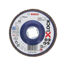 Bosch Professional Fächerschleifscheibe X-LOCK Ø125 mm, 1 Stück
