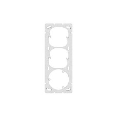 Feller EDIZIOdue Befestigungsplatte 3 x 1, Senkrecht Feller EDIZIOdue Befestigungsplatte 3 x 1, Senkrecht