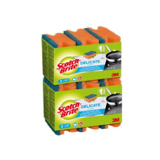 Scotch-Brite Schwamm Scotch-Brite Delicate 6 Stück Scotch-Brite Schwamm Scotch-Brite Delicate 6 Stück