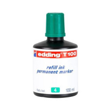 edding Nachfülltinte T 100 Permanentmarker 100 ml, Grün