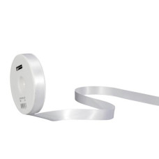 Spyk Geschenkband Satin 16 mm x 25 m, Weiss