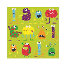 Stewo Papierservietten Nello 33 cm x 33 cm, 20 Stück, Hellgrün