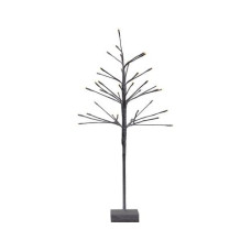 Star Trading Baum Snowfrost, 36 LEDs, 90 cm, Braun