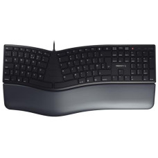 Cherry Tastatur KC 4500 ERGO US-Layout Schwarz