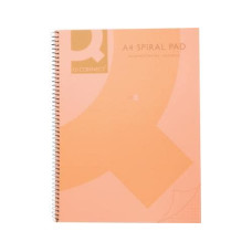 CONNECT Notizheft A5, Kariert, Orange