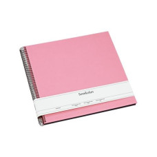 Semikolon Fotoalbum 34.5 x 33.2 cm Rosa, 50 schwarze Seiten Semikolon Fotoalbum 34.5 x 33.2 cm Rosa, 50 schwarze Seiten