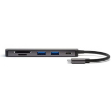 4smarts Dockingstation 6in1 Hub USB-C – HDMI/USB-A/SD/PD