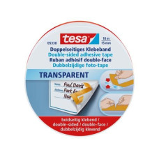 tesa Doppelseitiges Klebeband Fotostrip 15 mm x 10 m