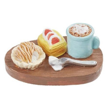HobbyFun Mini-Utensilien Frühstücks-Brett 4.5 cm