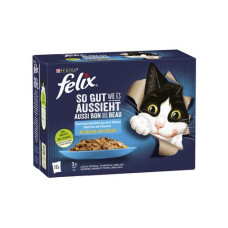 Felix Nassfutter AGAIL Fisch Auswahl, 12 x 85 g