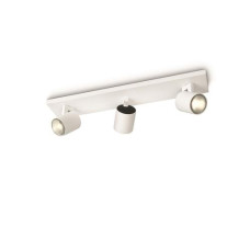 Philips Aufbauspot Runner, 3 x GU10, 20 W, Weiss